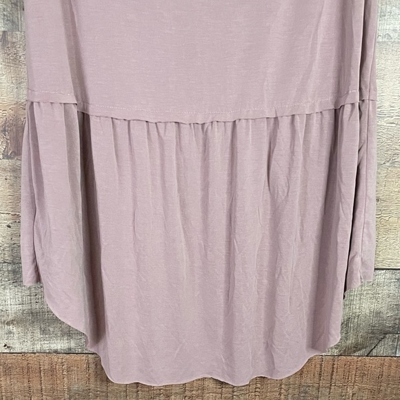 Mote Mauve Pink Drop Waist Tank Top Size Large - Picture 8 of 10